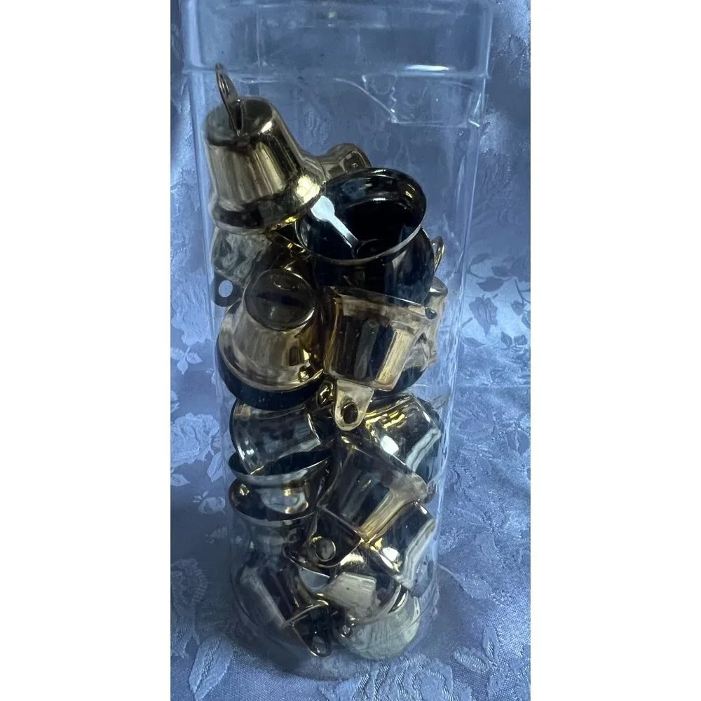 New 35 Piece Shinny Gold Craft‎ Liberty Bells by Creatology